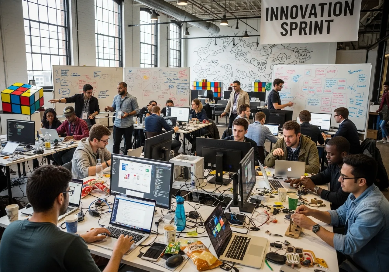 Rich Grass — Digitale Kampagne für Tech-Startup